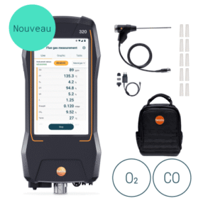 testo 320 Pro, CO 10 000ppm, é